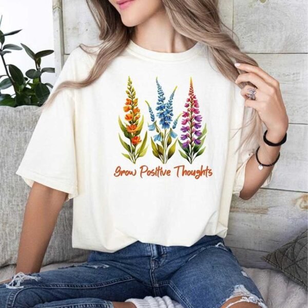 GROW POSITIVE THOUGHTS PRINTED